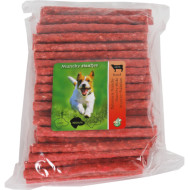 Munchy runderhuid staafjes rood hondensnack 3 x 100 staafjes