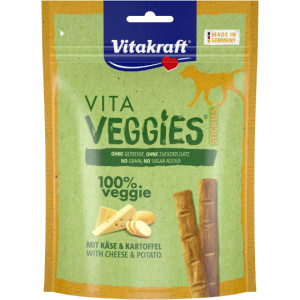 Vitakraft Vita Veggies Sticks kaassmaak hondensnack (80 g) 9 verpakkingen afbeelding