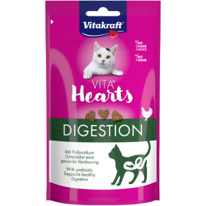Vitakraft Vita Hearts Digestion kattensnack 5 stuks afbeelding
