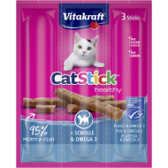 Vitakraft Catstick Healthy schol & omega-3 kattensnack 10 x 3 sticks