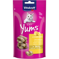 Vitakraft Cat Yums met kaas kattensnack (40 g) 6 verpakkingen