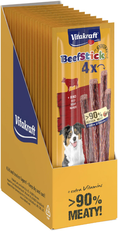 Vitakraft Beefstick rund hondensnack (4 st.)