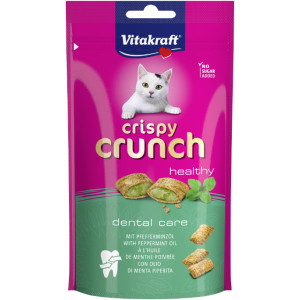 Vitakraft Crispy Crunch dental care kattensnack (60 g) 8 verpakkingen afbeelding