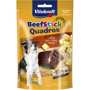 Vitakraft Beefstick Hond Quadros - Hondensnacks - Kaas