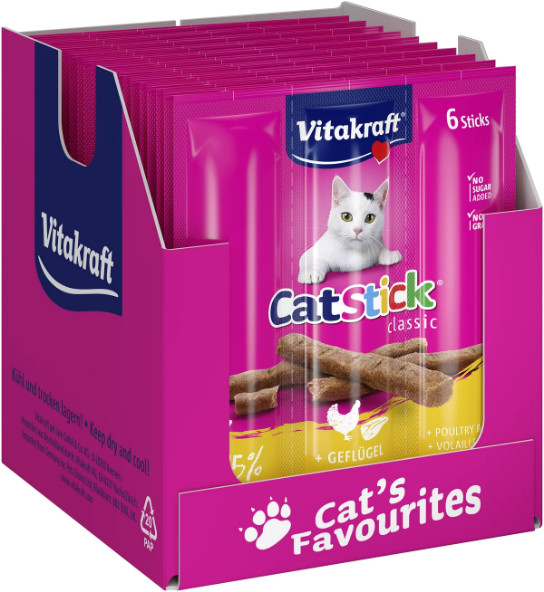 Vitakraft Catsticks Mini Gevogelte/Lever