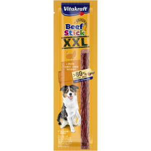 Vitakraft Beefstick XXL met kalkoen hondensnack 5 verpakkingen afbeelding