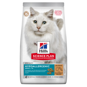 Hill's Adult Hypoallergenic met ei en insectproteine kattenvoer 7 kg