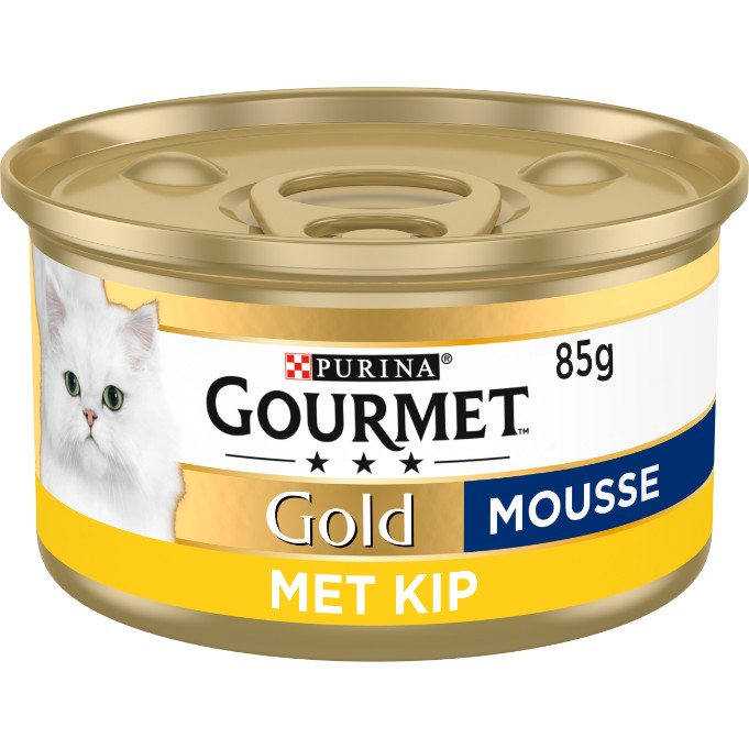 Gourmet Gold Mousse met kip kattenvoer