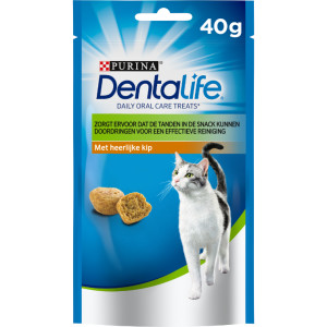 DentaLife Daily Oral Care kattensnack kip 40g 8 x 40 g