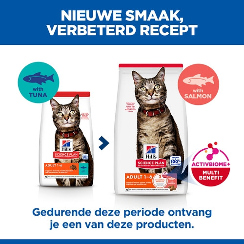 Hill's Adult met zalm kattenvoer