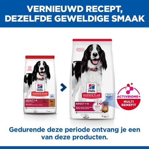 Hill's Adult Medium met lam & rijst hondenvoer