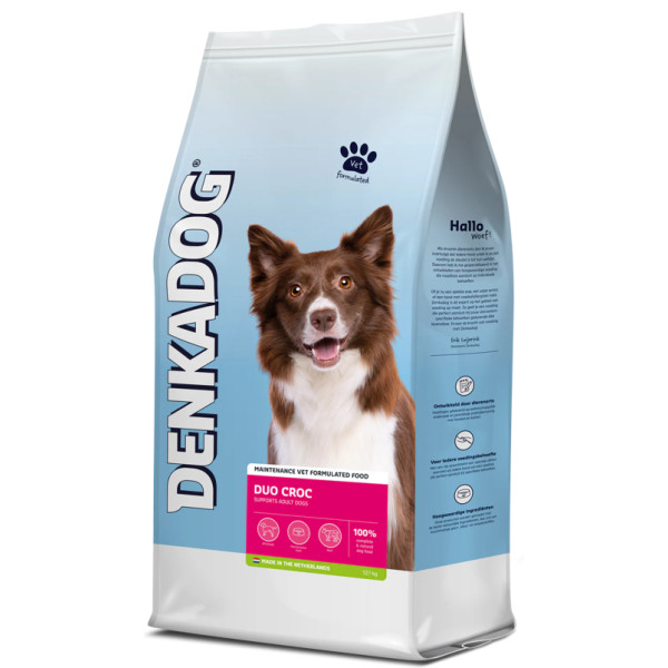 Denkadog Denkadog Duo Croc hondenvoer 12,5 kg
