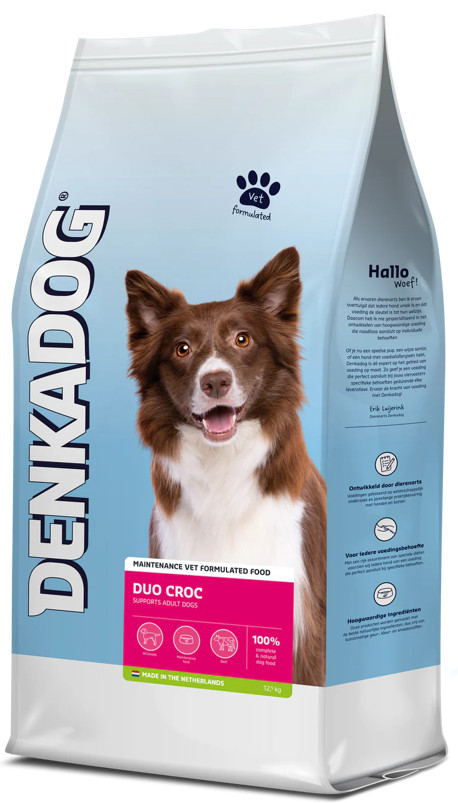 Denkadog Duo Croc hondenvoer