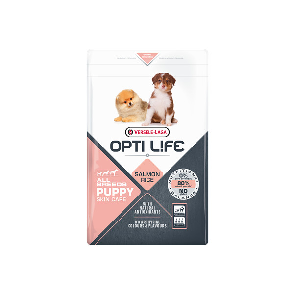 Opti Life Opti Life Puppy Skin Care All Breeds hondenvoer 2 x 12,5 kg