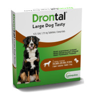 Drontal Large Dog / XL 525/504/175 mg ontwormingsmiddel 2 tabletten