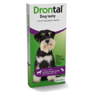 Drontal Dog Tasty 150/144/50 mg ontwormingsmiddel hond 2 tabletten