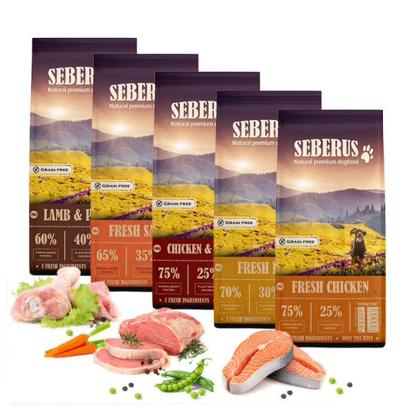 Seberus Seberus graanvrij hondenvoer probeerverpakkingen Dried Insects 3 kg