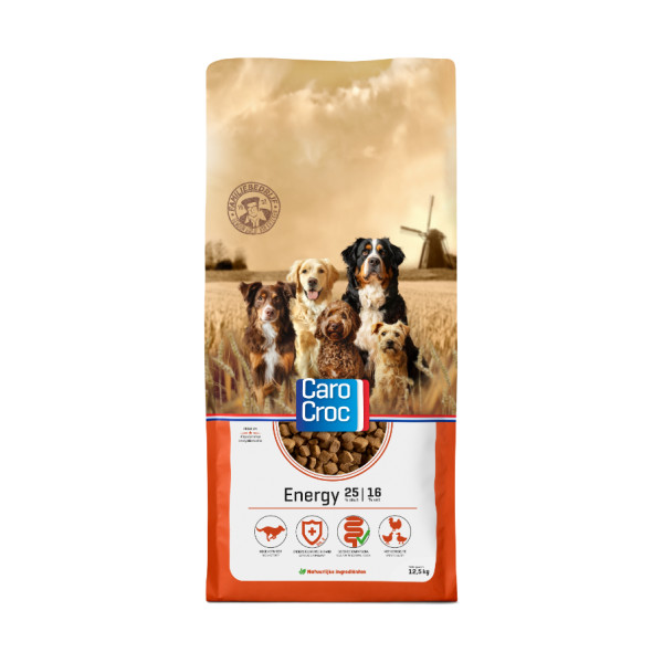 CaroCroc CaroCroc Energy hondenvoer 12,5 kg