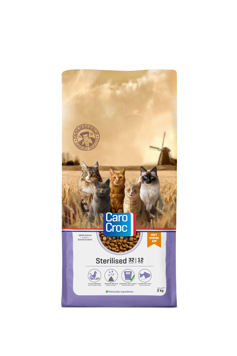 Carocroc Sterilised kattenvoer | Goedkoper bij