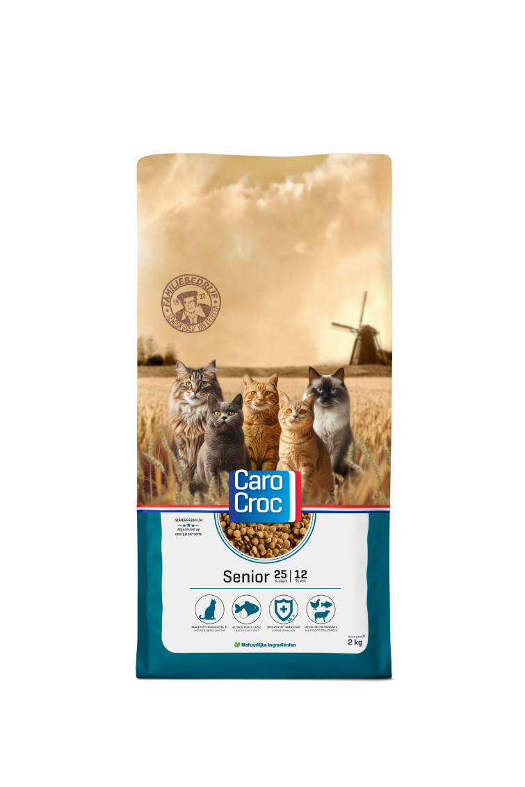 CaroCroc Senior kattenvoer