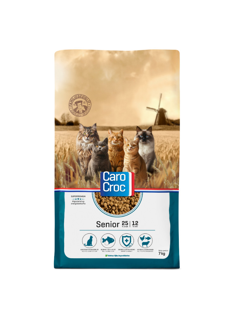 CaroCroc Senior kattenvoer