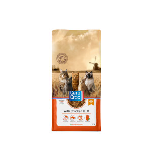 Carocroc 33/19 with chicken kattenvoer 2 x 2 kg afbeelding 1
