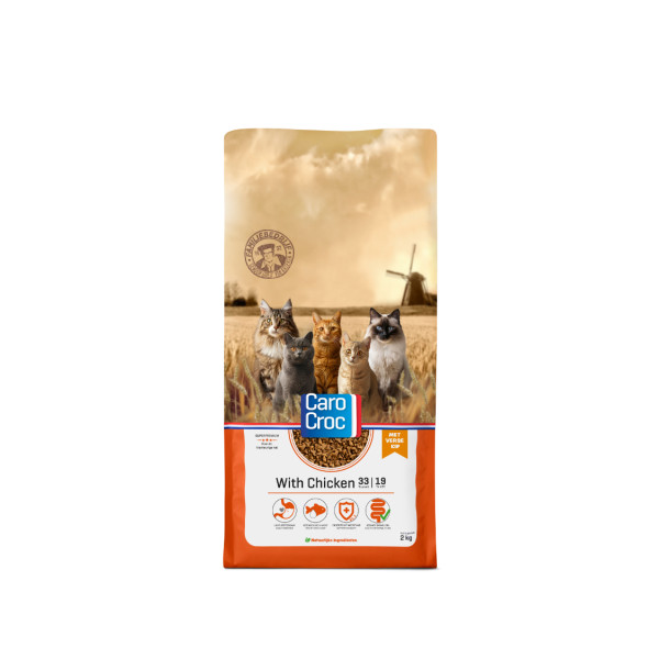 CaroCroc CaroCroc with chicken kattenvoer 7 kg