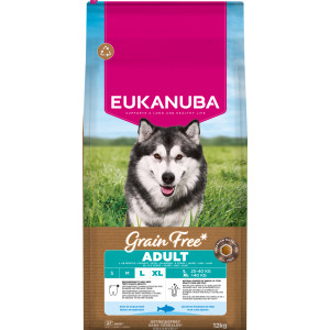 Eukanuba Adult L/XL graanvrij zeevis hondenvoer