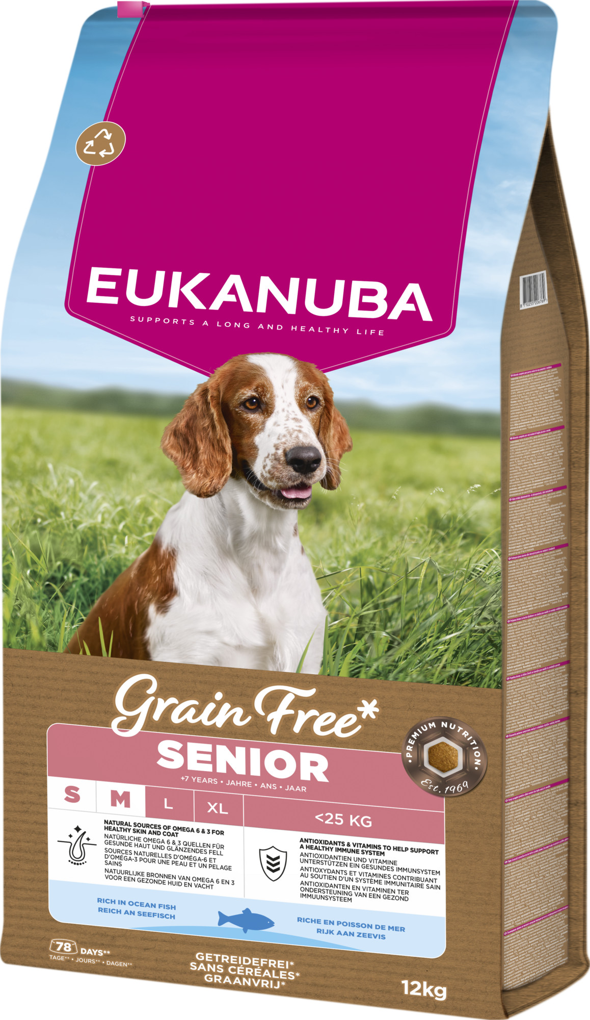 Eukanuba Hondenvoer Nat Life Care Dog Senior Lam en Aardappel 400 gr