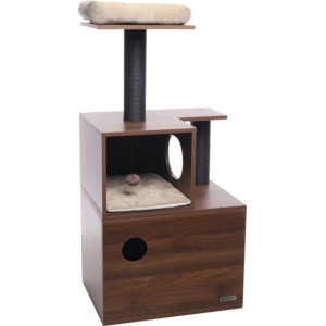 Krabpaal Mirabel voor de kat bruin