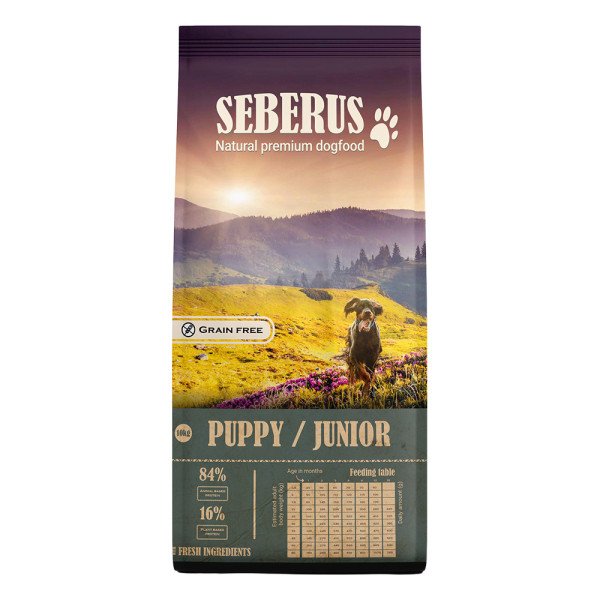 Seberus Seberus Puppy Junior - natuurlijk graanvrij hondenvoer 2 x 10 kg