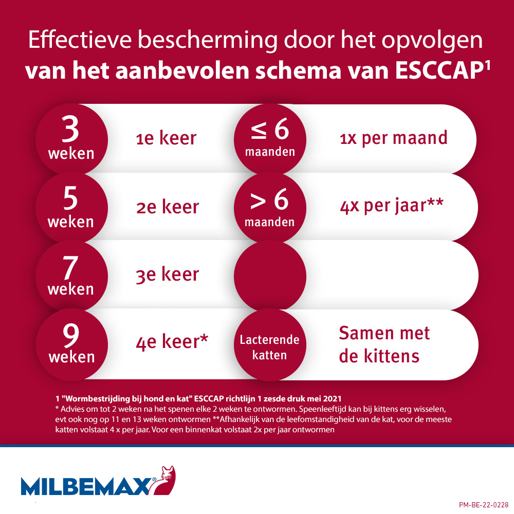 Milbemax Kleine katten en kittens