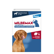 Milbemax kauwtabletten hond vanaf 5 kg 4 tabletten