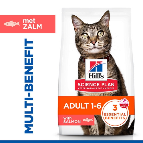 Hill's Adult met zalm kattenvoer