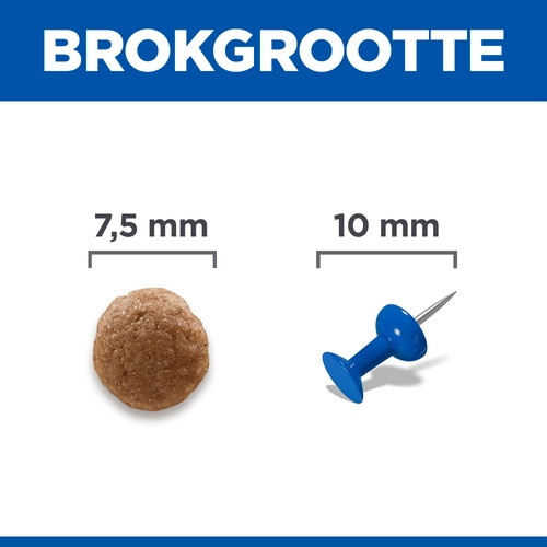 Hill's Adult Perfect Digestion Small & Mini met kip & bruine rijst hondenvoer