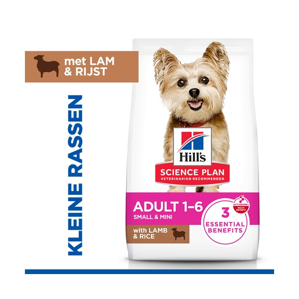 Hill's Hill's Adult Small & Mini met lam & rijst hondenvoer 6 kg