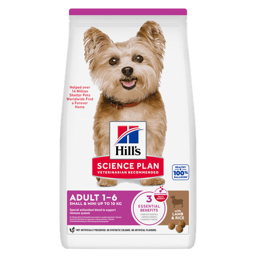 Hill's Adult Small & Mini met lam & rijst hondenvoer