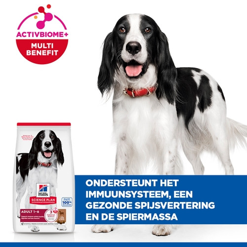 Hill's Adult Medium met lam & rijst hondenvoer