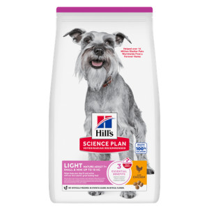Hill's Mature Adult Light Small & Mini met kip hondenvoer 2 x 2,5 kg