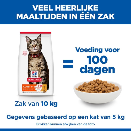 Hill's Adult met kip kattenvoer