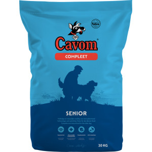 Cavom Compleet Senior hondenvoer 2 x 20 kg afbeelding 1