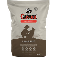 Cavom Compleet met lam en rijst hondenvoer 2 x 5 kg