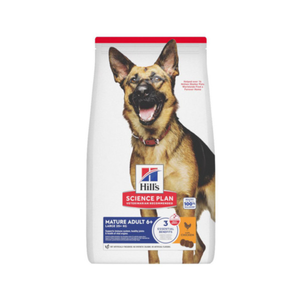 Hill's Hill's Mature Adult Large Breed met kip hondenvoer 2 x 14 kg