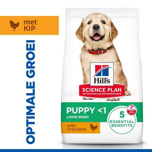 Hill's Puppy Large met kip hondenvoer