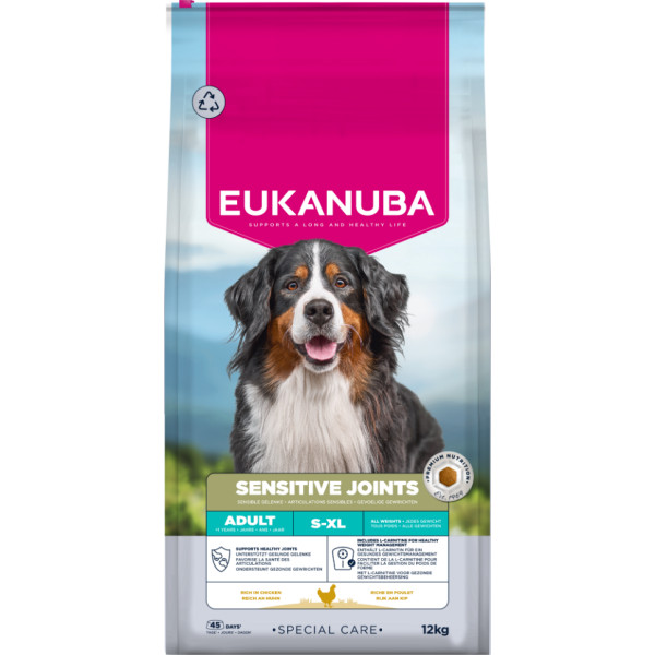 Eukanuba Eukanuba Adult Special Care Sensitive Joints hondenvoer 2 x 12 kg