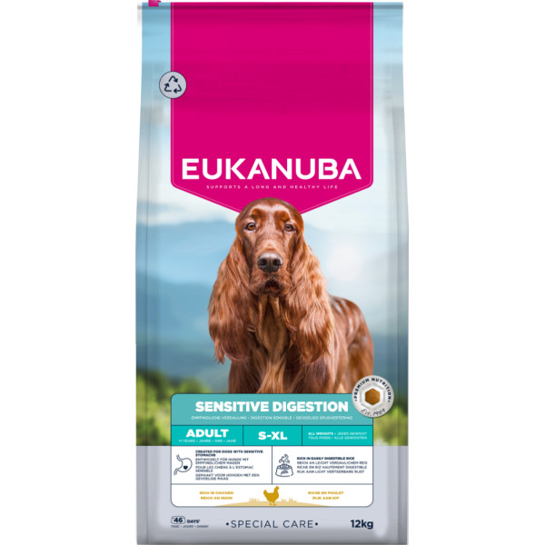 Eukanuba Eukanuba Adult Special Care Sensitive Digestion hondenvoer 2 x 12 kg