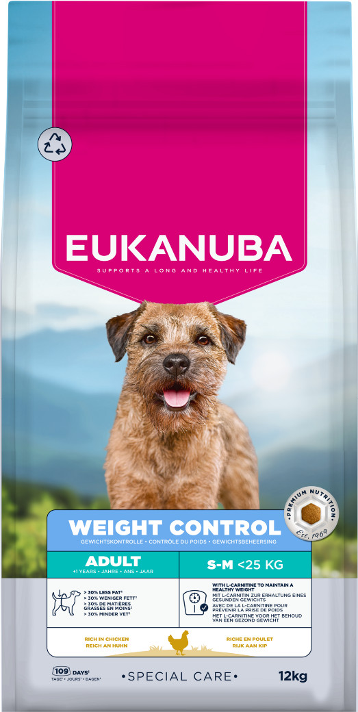 Eukanuba Adult Special Care Weight Control Small/Medium hondenvoer