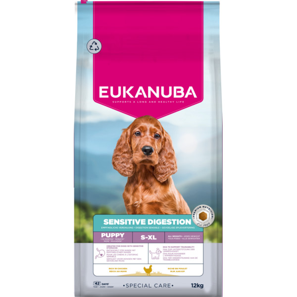 Eukanuba Eukanuba Puppy Special Care Sensitive Digestion hondenvoer 2 x 12 kg