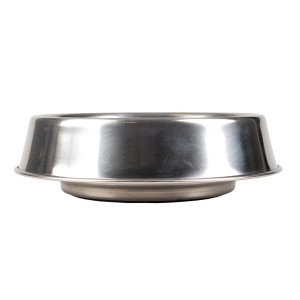 Glossy rvs voerbak anti-mier voor hond en kat 2 x L