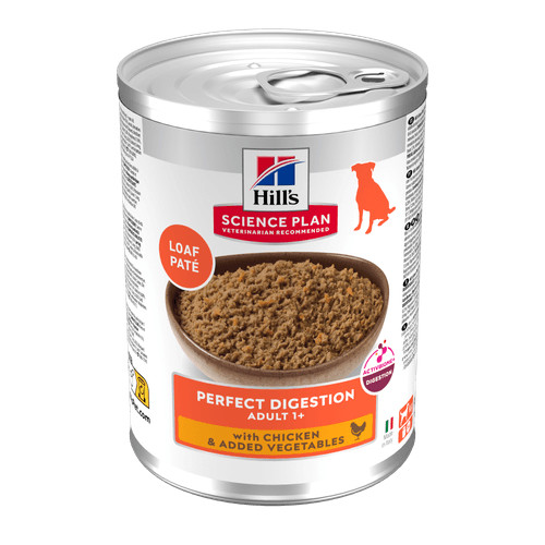 Hill's Adult Perfect Digestion nat hondenvoer met kip blik